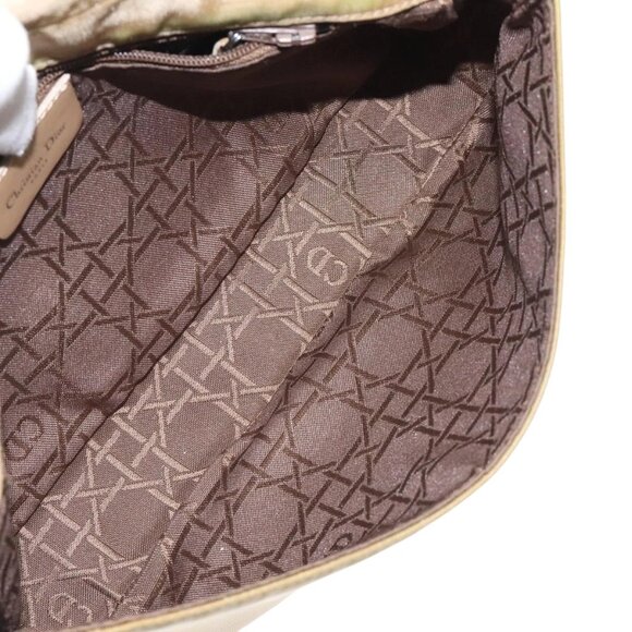 CHRISTIAN DIOR Maris Pearl Beige Nyl Small Shoulder Bag  -  RU1919 - Picture 12 of 16